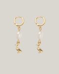 Golden Duck Earrings
