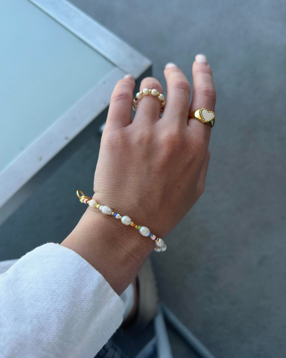 Serene Pearls Bracelet