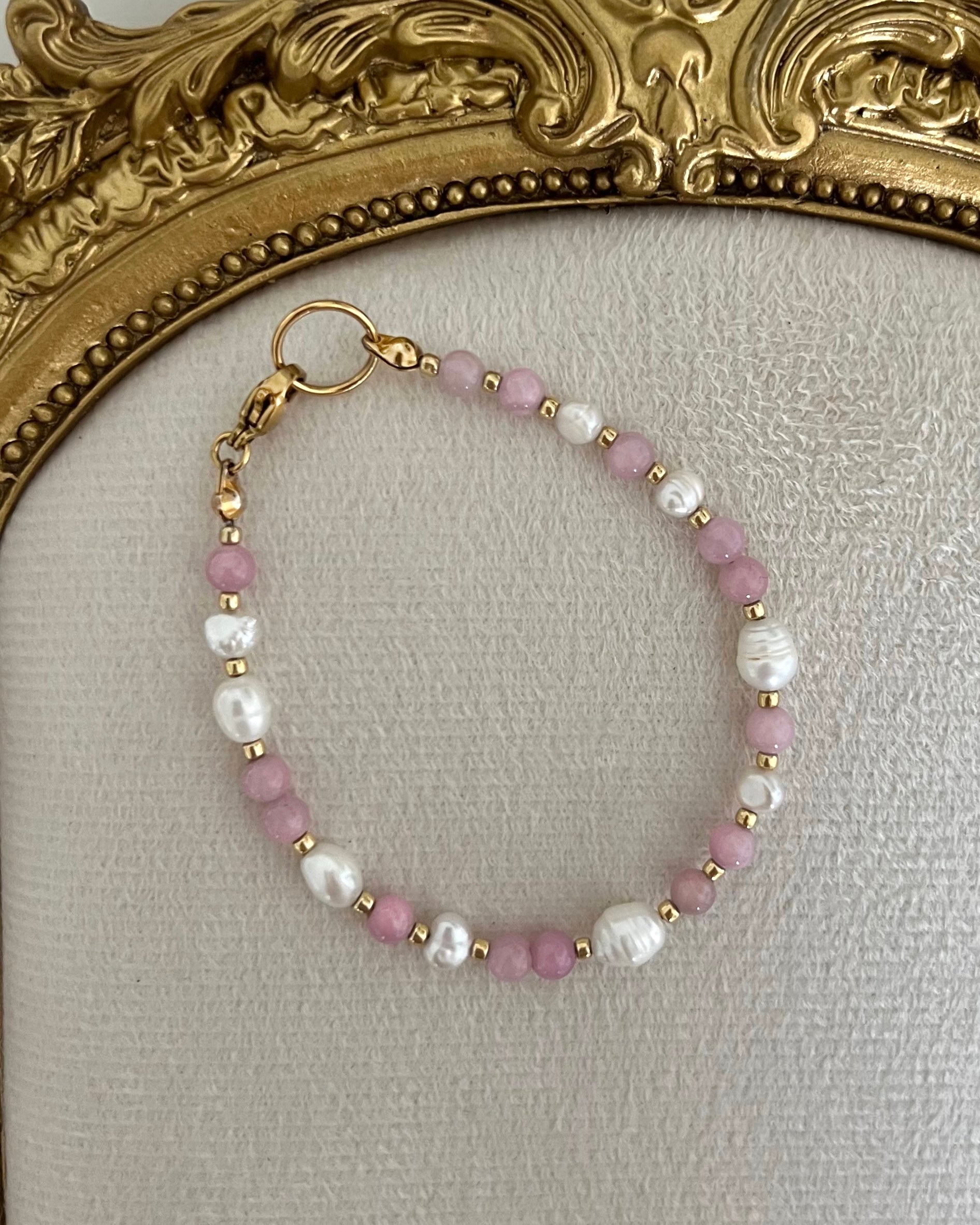 Purple Angelite Bracelet