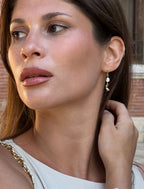 Golden Duck Earrings